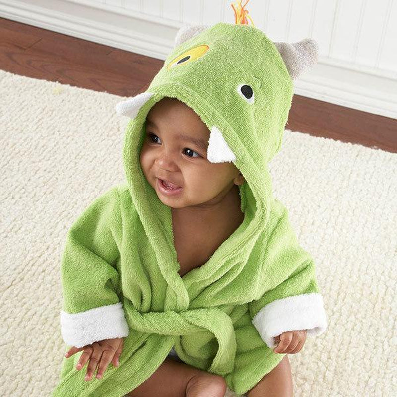 Cartoon Cute Animal Modeling Baby Bath Towels Baby Bathrobes Cotton Children'S Bathrobes Baby Hooded