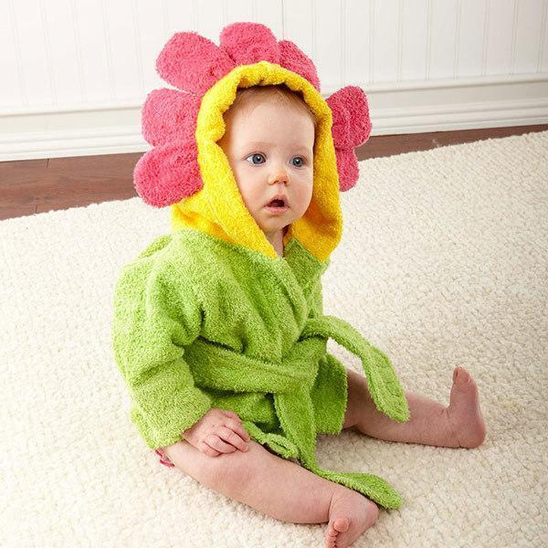 Cartoon Cute Animal Modeling Baby Bath Towels Baby Bathrobes Cotton Children'S Bathrobes Baby Hooded